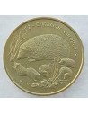 Awers monety 2 zł 1996 Zwierzęta świata: Jeż łac. Erinaceus europaeus