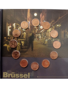 Awers monety Różne euro zestaw 2002 2