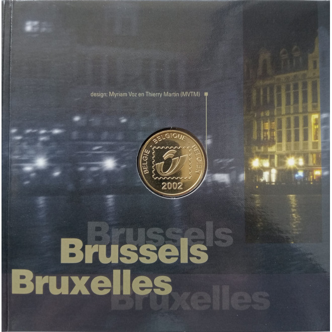 Rewers monety Różne euro zestaw 2002