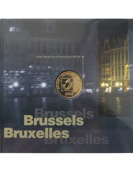 Rewers monety Różne euro zestaw 2002