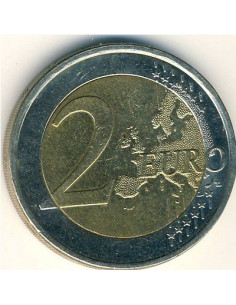 Awers monety Finlandia 2 euro 2008 60lecie powstania Powszechnej Deklaracji Praw Człowieka Finlandia 2