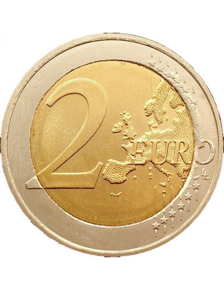 Rewers monety Finlandia 2 euro 2007 90lecie niepodległości Finlandii
