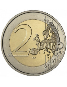 Awers monety Francja 2 euro 2020 Generał Charles de Gaulle 2