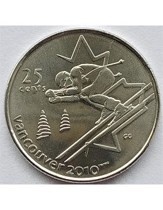 Awers monety Kanada 25 Centów 2007 2