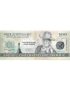 Przód banknotu USA 100 Dolarów 2022 Iowa Commemorative Dollar