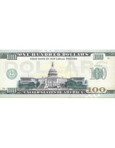 Przód banknotu USA 100 Dolarów 2022 Wiscnsin Commemorative Dollar 2