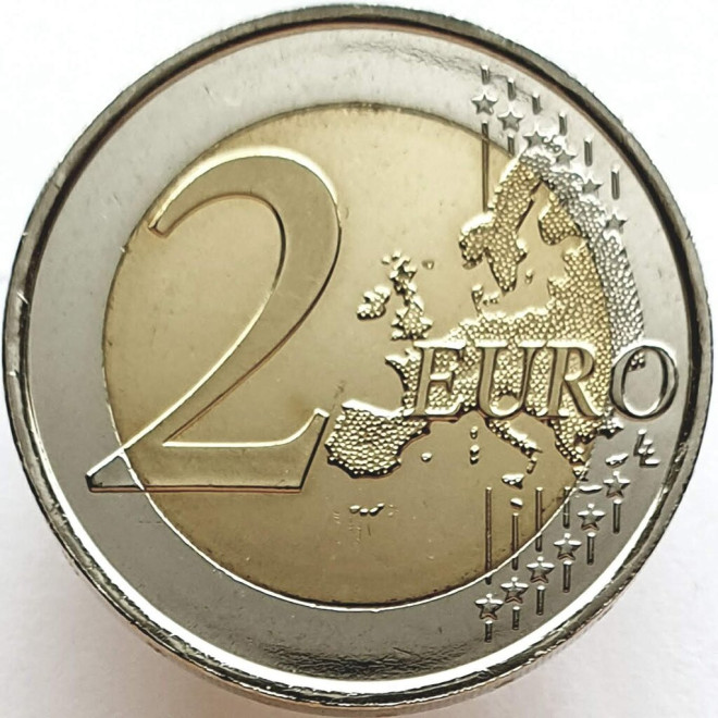 Rewers monety Francja 2 euro 2018 Simone Veil