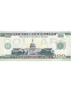 Przód banknotu USA 100 Dolarów 2022 Indiana Commemorative Dollar 2