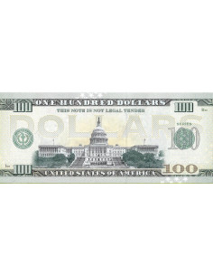 Przód banknotu USA 100 Dolarów 2022 South Dakota Commemorative Dollar 2