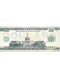 Przód banknotu USA 100 Dolarów 2022 West Virginia Commemorative Dollar 2