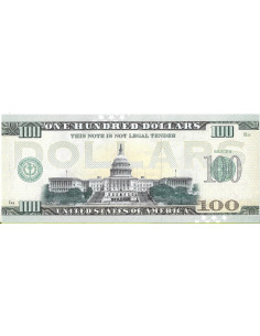 Przód banknotu USA 100 Dolarów 2022 Vermont Commemorative Dollar 2
