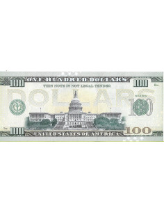 Przód banknotu USA 100 Dolarów 2022 Nevada Commemorative Dollar 2