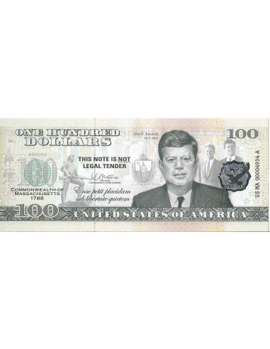 100 Dolarów  2022 Massachusetts