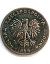 Awers monety 20 Złotych 1984