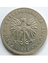 Awers monety 20 Złotych 1985
