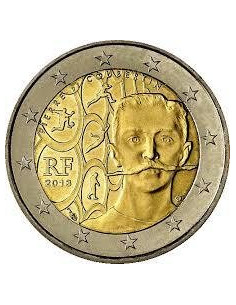 Francja 2 euro 2013 150 rocznica urodzin Pierre'a de Coubertin