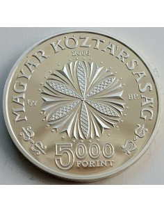 Awers monety Węgry 5 000 Forint 2006125. rocznica urodzin Beli Bartoka 2