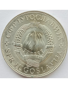 Awers monety Jugosławia 10 Dinar 1976 F.A.O. 2