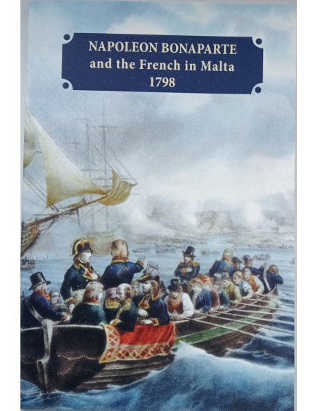 Rewers monety Malta 2 euro 2023 225. rocznica przybycia Francuzów na Maltę