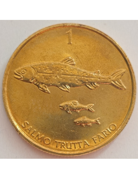 Awers monety Słowenia 1 Tolar 2004