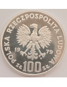 Awers monety 100 Złotych 1979 Henryk Wieniawski