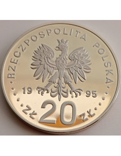 Awers monety 20 Złotych 1995 Mikołaj Kopernik 2