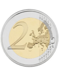 Awers monety Chorwacja 2 euro 2023 Wprowadzenie euro 2