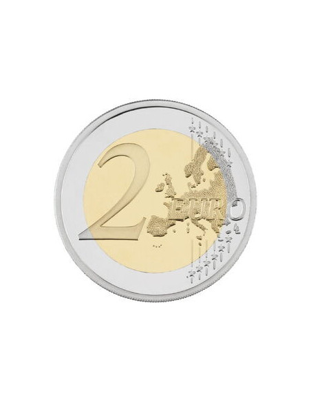 Rewers monety Chorwacja 2 euro 2023 Wprowadzenie euro