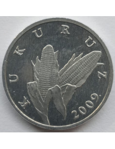 Awers monety Chorwacja 1 Lipa 2009