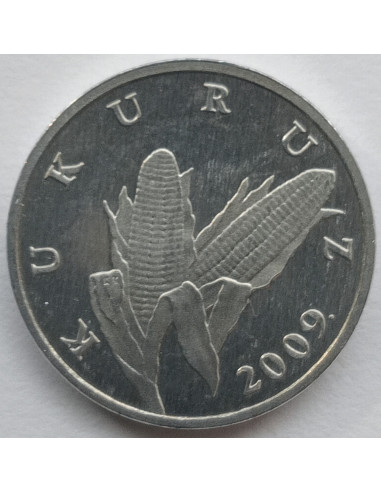 Awers monety Chorwacja 1 Lipa 2009