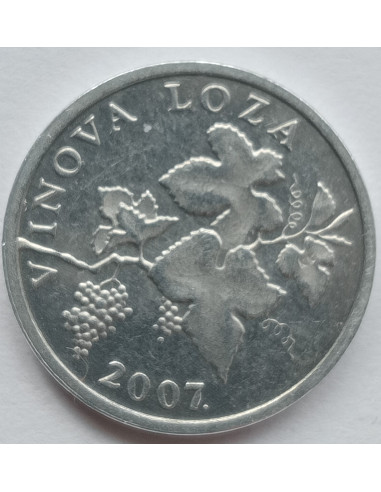 Awers monety Chorwacja 2 Lipa 2007