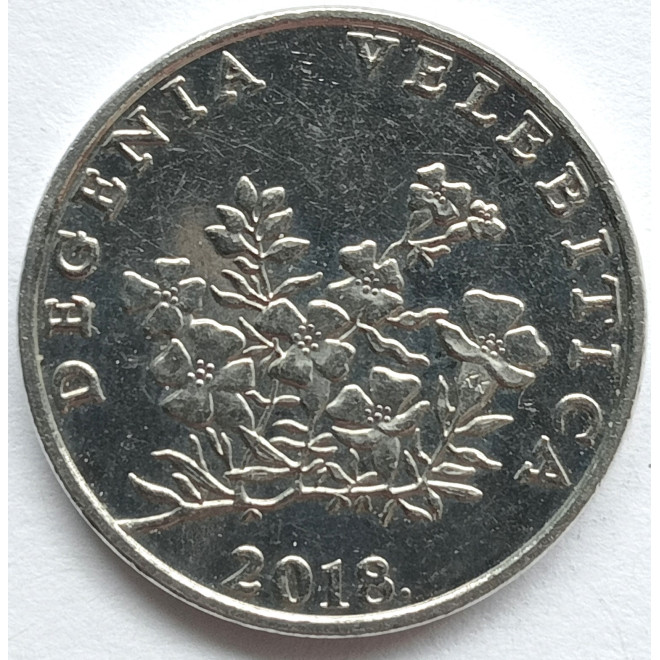 Rewers monety Chorwacja 50 Lipa 2015