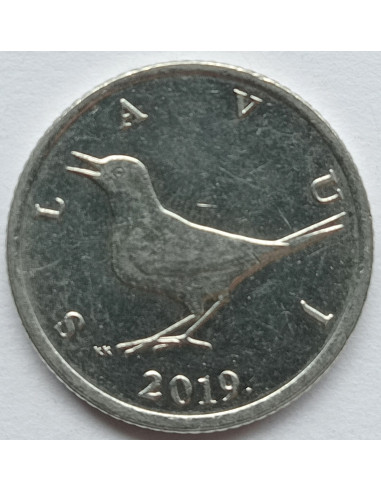 Awers monety Chorwacja 1 Kuna 2019