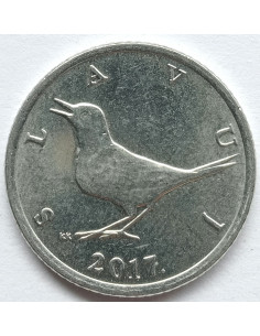 Awers monety Chorwacja 1 Kuna 2017