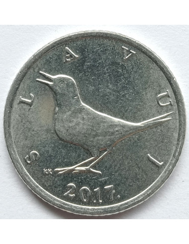 Awers monety Chorwacja 1 Kuna 2017