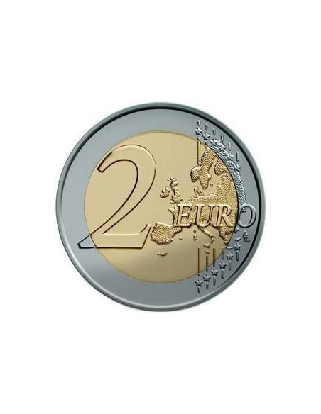 Rewers monety Francja 2 euro 2007 50lecie Traktatu Rzymskiego Francja