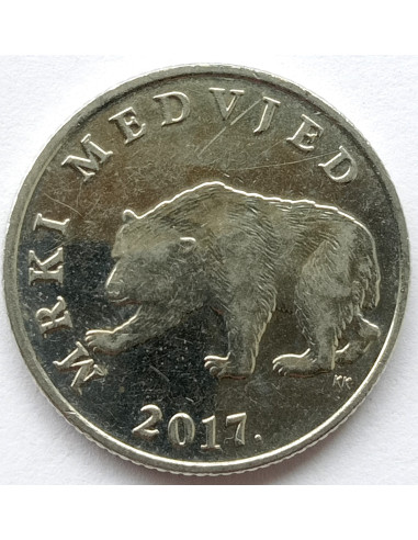 Awers monety Chorwacja 5 Kuna 2017
