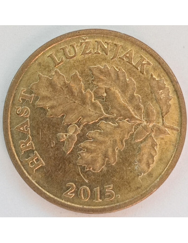 Awers monety Chorwacja 5 Lipa 2015