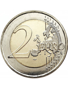 Awers monety Grecja 2 euro 2020 2500 rocznica bitwy pod Termopilami 2