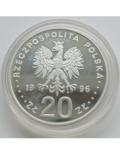 Awers monety 20 Złotych 1996 1000lecie miasta Gdańska 2