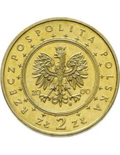 Awers monety 2 zł 2000 Zamki i pałace w Polsce Pałac w Wilanowie 2