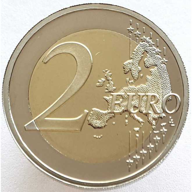 Rewers monety Grecja 2 euro 2020 100lecie Traktatu w Sèvres