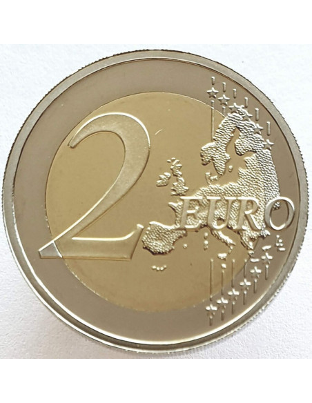 Rewers monety Grecja 2 euro 2020 100lecie Traktatu w Sèvres