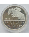 Awers monety 500 Złotych 1987 XXIV Letnie Igrzyska Olimpijskie Seul 1988