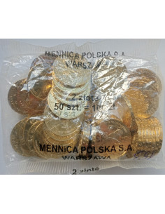 Awers monety 2 zł 2008 Zwierzęta świata: Sokół wędrowny woreczek 50 szt.