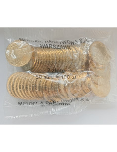 Awers monety 2 zł 2005 Zwierzęta świata: Puchacz woreczek 50 szt.