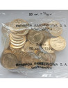 Awers monety 2 zł 2002 Zwierzęta świata: Żółw błotny woreczek 50 szt.