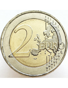 Awers monety Grecja 2 euro 2019 Setna rocznica urodzin Manolisa Andronicosa 2
