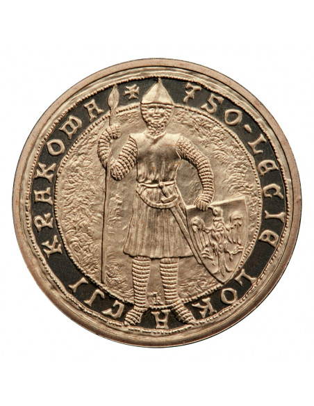 Rewers monety 2 zł 2007 750lecie lokacji Krakowa woreczek 50 szt.
