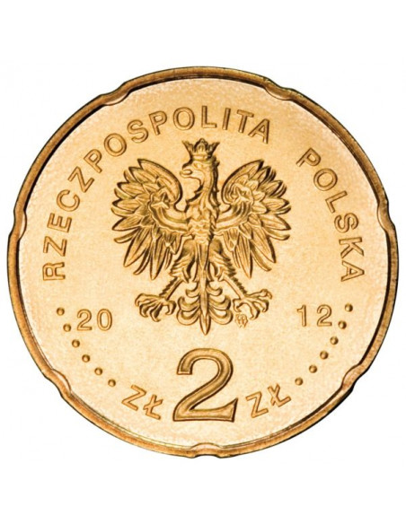 Rewers monety 2 zł 2012 50lecie Programu 3 Polskiego Radia woreczek 50 szt.